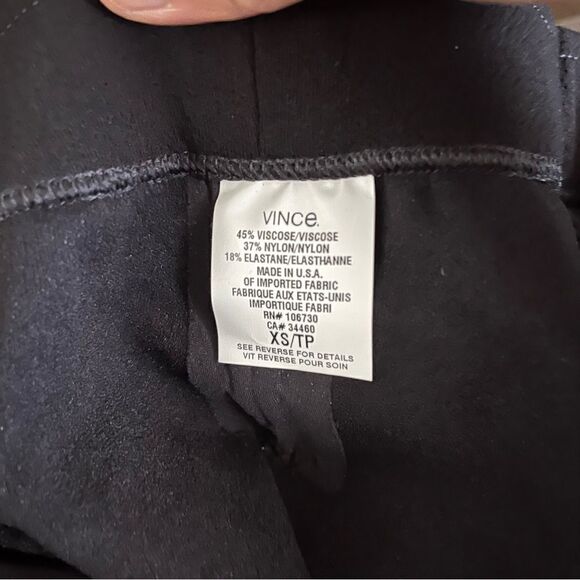 VINCE Pull On Skirt Size XS Black - Picture 3 of 3
